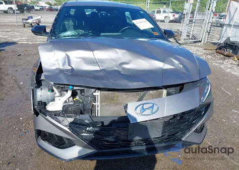 2021 Hyundai Elantra N Line from USA, damaged, VIN KMHLR4AF8MU156102